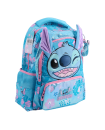 16 Inch Backpack 3 Pcs Set - Stitch Blue